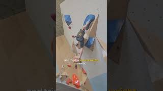 Techy Balancey Comp Climb (v?) - Portland Rock Gym, Beaverton OR  #climbing #bouldering #gym