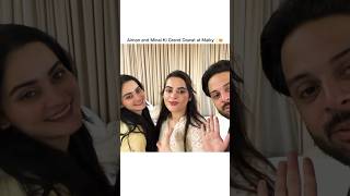 Aiman and Minal Ki Grand Eid Dawat at Maiky✨😍#aimankhan #minalkhan #wedding #trending #viral