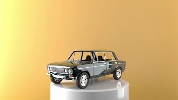 Product Rendering in Arnold for Maya 2018 (Vaz-2103 1982 Model)