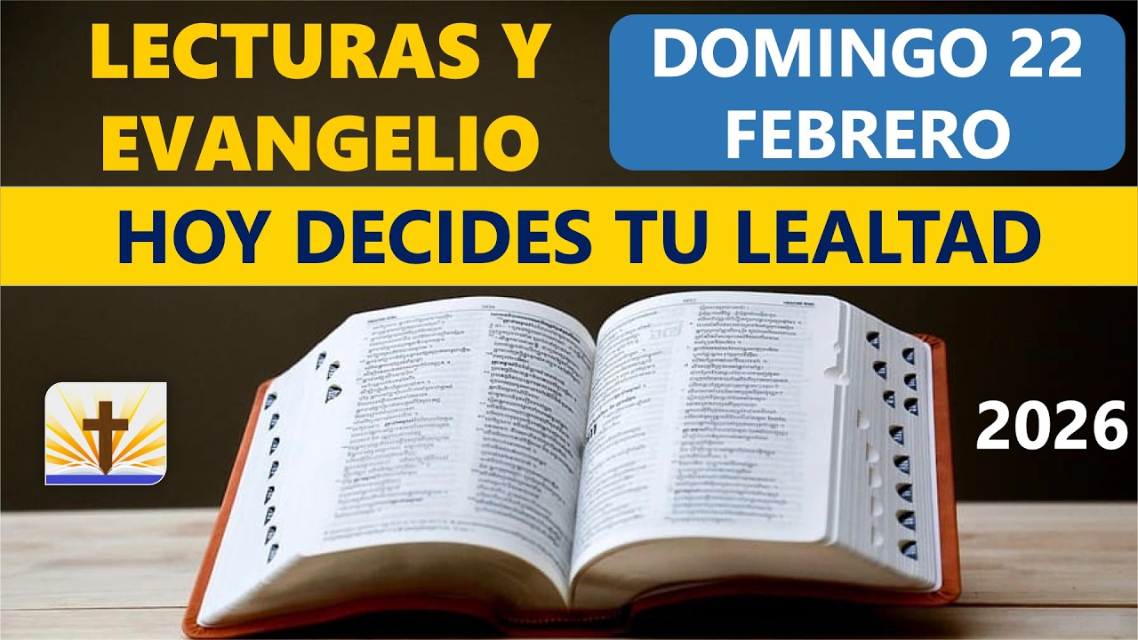 Lecturas del Día de Hoy Domingo 22 de Febrero de 2026 - YouTube