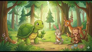 🐢🔥 The Turtle Who Saved the Forest | Inspirational Kids Story About Teamwork & Courage 🌳✨