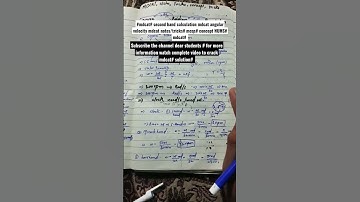 #mdcat# second hand calculations mdcat angular velocity mdcat notes/tricks# mcqs# concept