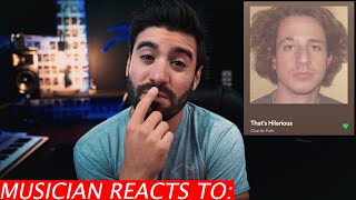 Musician Reacts To: Charlie Puth - That&#39;s Hilarious