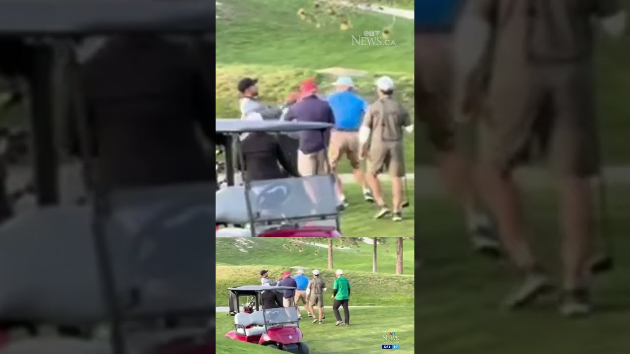 Fist Fight Breaks Out On B C Golf Course