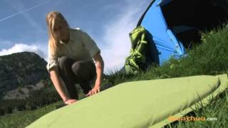 utilisation d'un matelas camping autogonflant