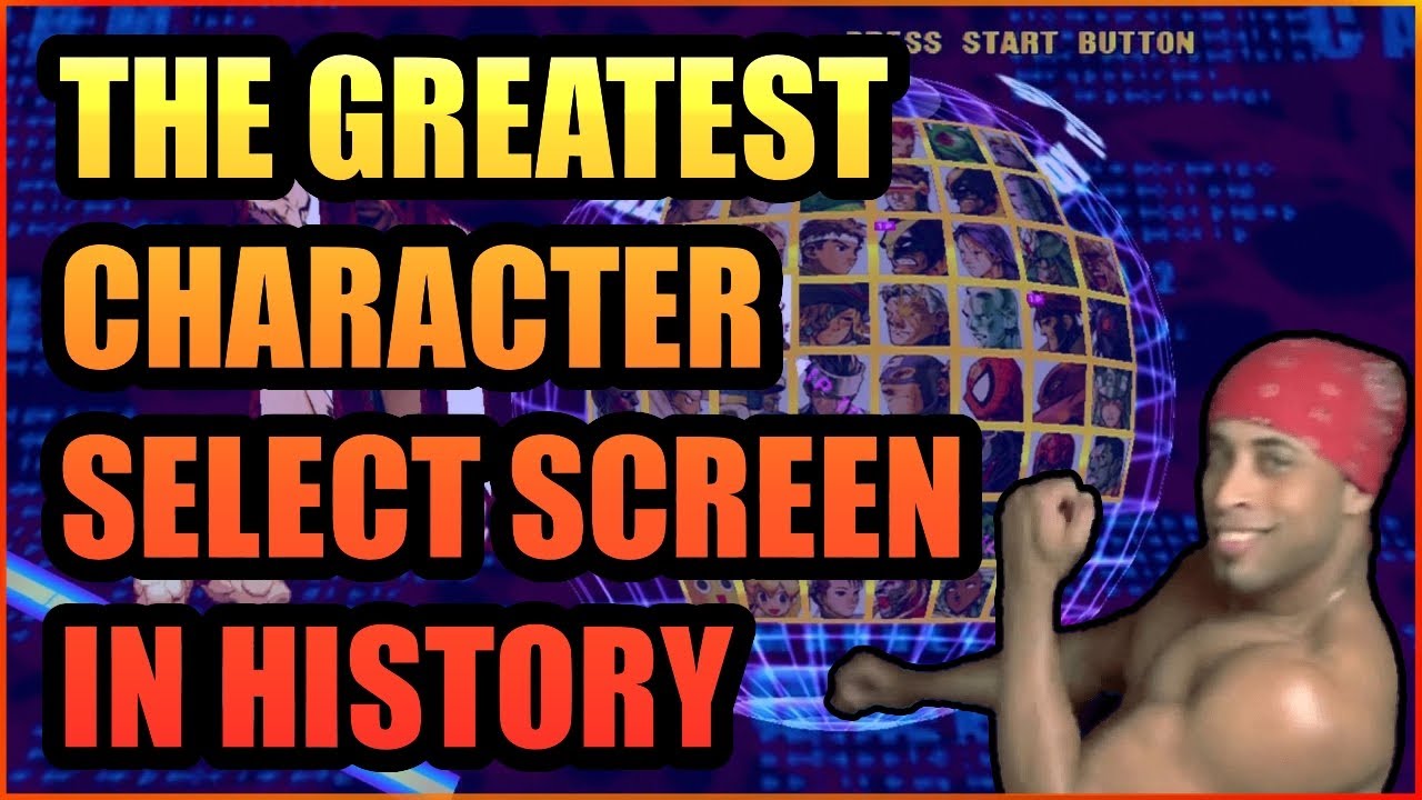 The Single Greatest Character Select Screen in Gaming History - YouTube