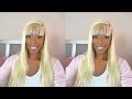 Synthetic Wig Instal | JT Inspired Hairstyle | Sensationnel SOLANA Wig