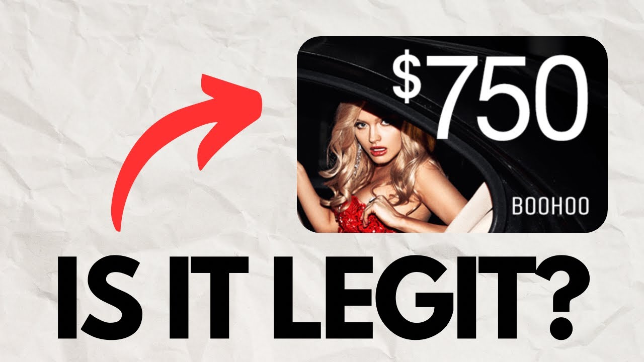 Is The Boohoo $750 Coupon Code Legit? | Boohoo $750 