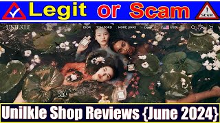 Unilkle Shop Reviews (June 2024) See  Legit Or Another Scam Site?