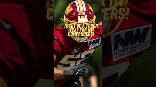 Our schedule and OL could send WASHINGTON to the bottom of the division! #Shorts