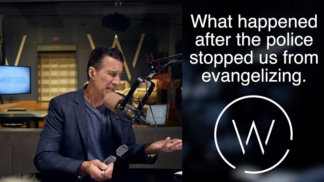 What happened after police stopped evangelism at Clemson University