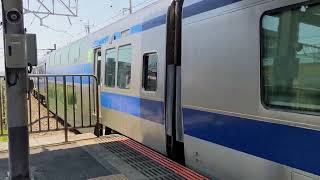 E531系k417編成天王台駅入線シーン