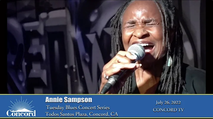 Annie Sampson 7/26/22 - Tuesday Blues Concert Seri...