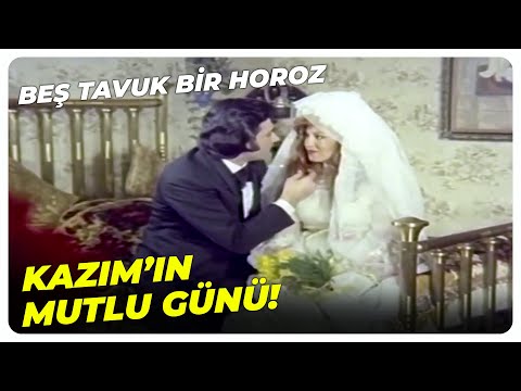 Erkek Adam Erkek Doğar Erkek Ölür! | Beş Tavuk Bir Horoz - Nebahat Çehre Eski Türk Filmi