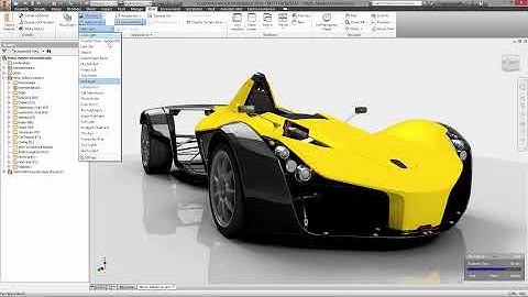 Autodesk Inventor visualization and rendering