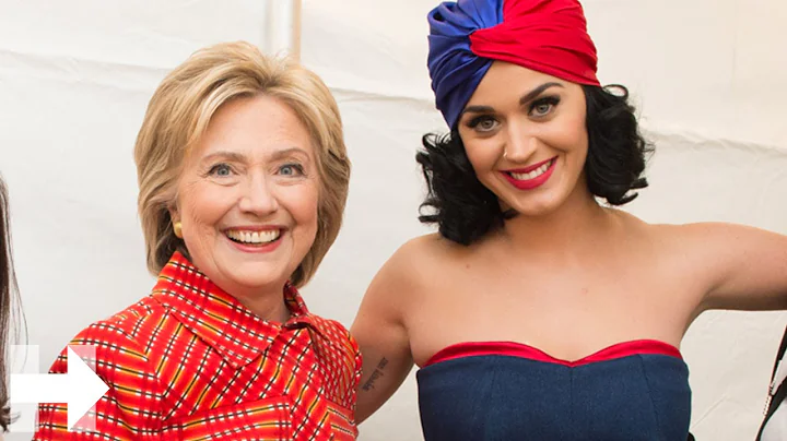 Katy Perry joins Hillary's Iowa JJ dinner rally | ...