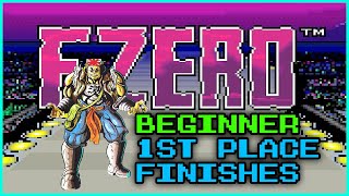 F-Zero SNES -  All Leagues - Beginner - 1st Place Finishes (Fire Stingray)