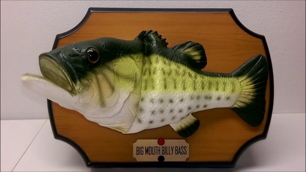 Vintage Mini 11 Big Mouth Billy Bass - I Will Survive & Don't Worry, Be  Happy