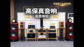 KT88 tube amplifier paired with dual 12-inch speakers for HiFi vocal listening