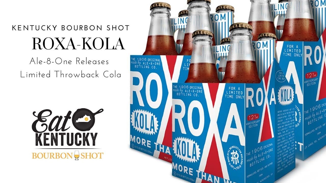 Roxa-Kola From Ale-8-One - Kentucky Bourbon Shot