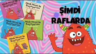 Çocuk Kitabı Serisi Minik Monsi İle Büyüyorum Serisi