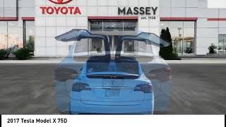2017 Tesla Model X 75D Used 39920A