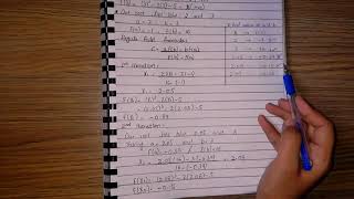 Regula Falsi Method Solved Example | Numerical Methods