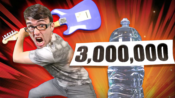 I Destroy My 3,000,000 Water Bottle!