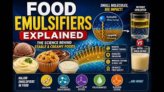 Food Emulsifiers Explained | Lecithin, Polysorbates & the Science of Stable Foods
