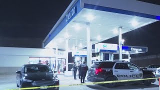 Chevron gas station clerk sot and killed in robbery, 3 suspects on the run