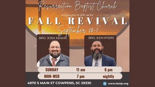Bro. Josh Adams- What You See and What He Said