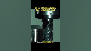 Title: SK vs. ER Collets: Which One’s Right for You? #cnc #machine #factory