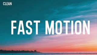 Saweetie - Fast Motion (Clean - Lyrics) Resimi