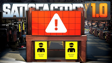 Satisfactory 1.0 | HOSTILE CONTAINMENT UNIT! #28 [Multiplayer Factory Automation]