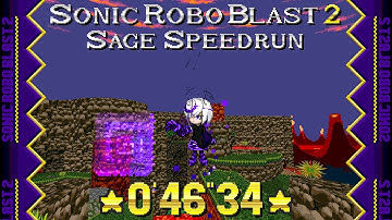 Sonic Robo Blast 2: Sage Caught Speeding through Red Volcano! (0