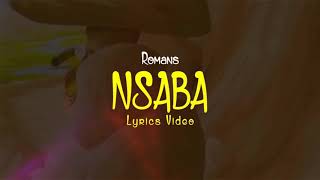 Epi Romans - Nsaba (Lyrics Video)