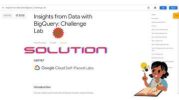 Insights from Data with BigQuery : Challenge Lab || #GSP787 || #challengelab