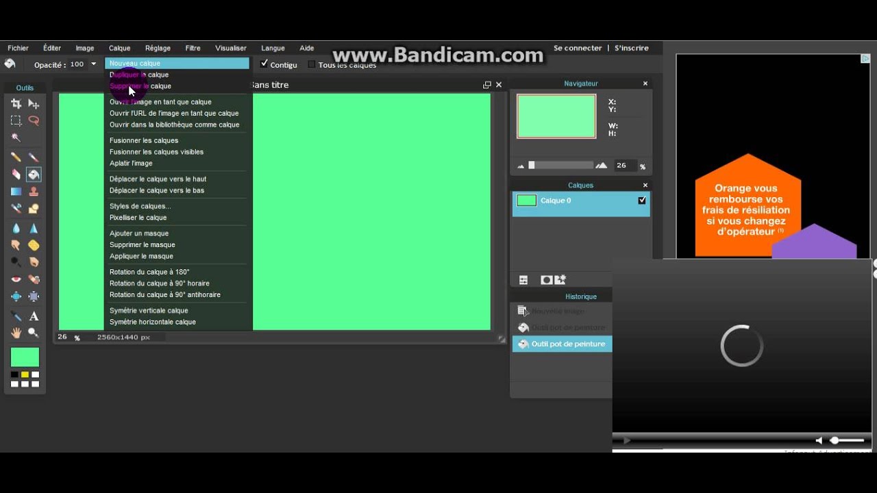 Comment Faire un arriére plan Pour sa chaine ytb - YouTube
