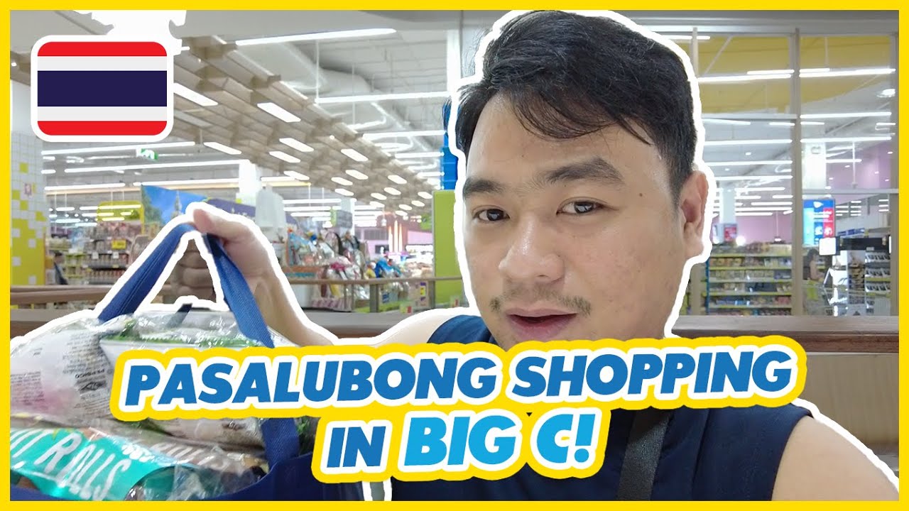 BANGKOK VLOG Cheapest Pasalubong Shopping In Big C Near Central World BANGKOK VLOG Cheapest Pasalubong Shopping In Big C Near Central World