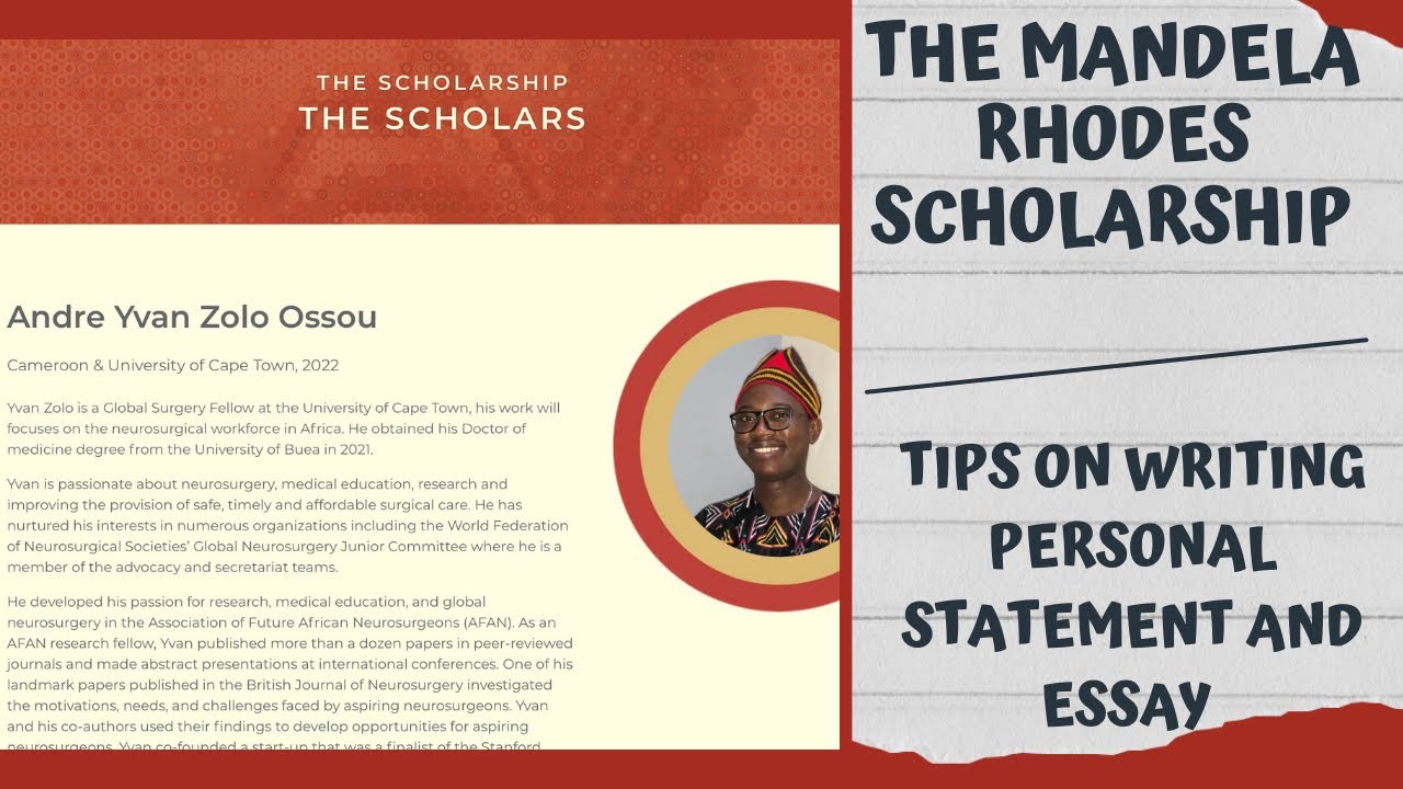 rhodes scholarship essay examples