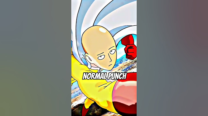 Punches Saitama Need To Defeat These Characters.🔥👊☠️