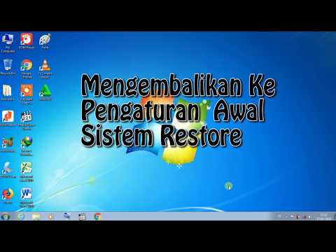 Video: Cara Memulihkan Tetapan Kilang Pada Komputer Riba