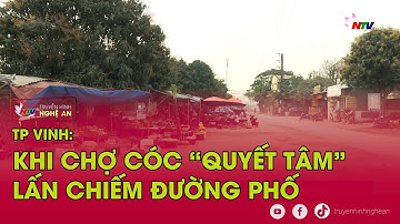 TP Vinh: Khi chợ cóc “quyết tâm” lấn chiếm đường phố