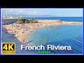 【4K】WALK Antibes COTE D'AZUR FRANCE slow tv TRAVEL vlog 4k video