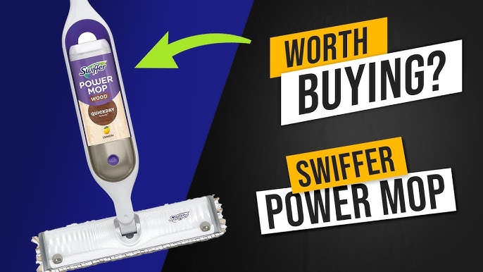 The New Swiffer PowerMop Helps You Mop Smarter So You Can Say