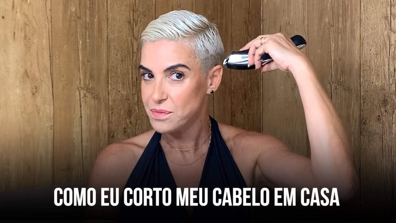 CORTANDO MEU CABELO SOZINHA