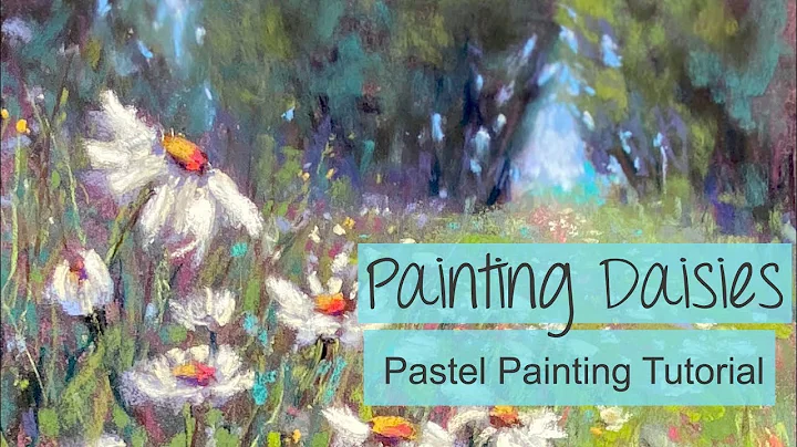 Painting Daisies / Pastel Painting Tutorial featur...