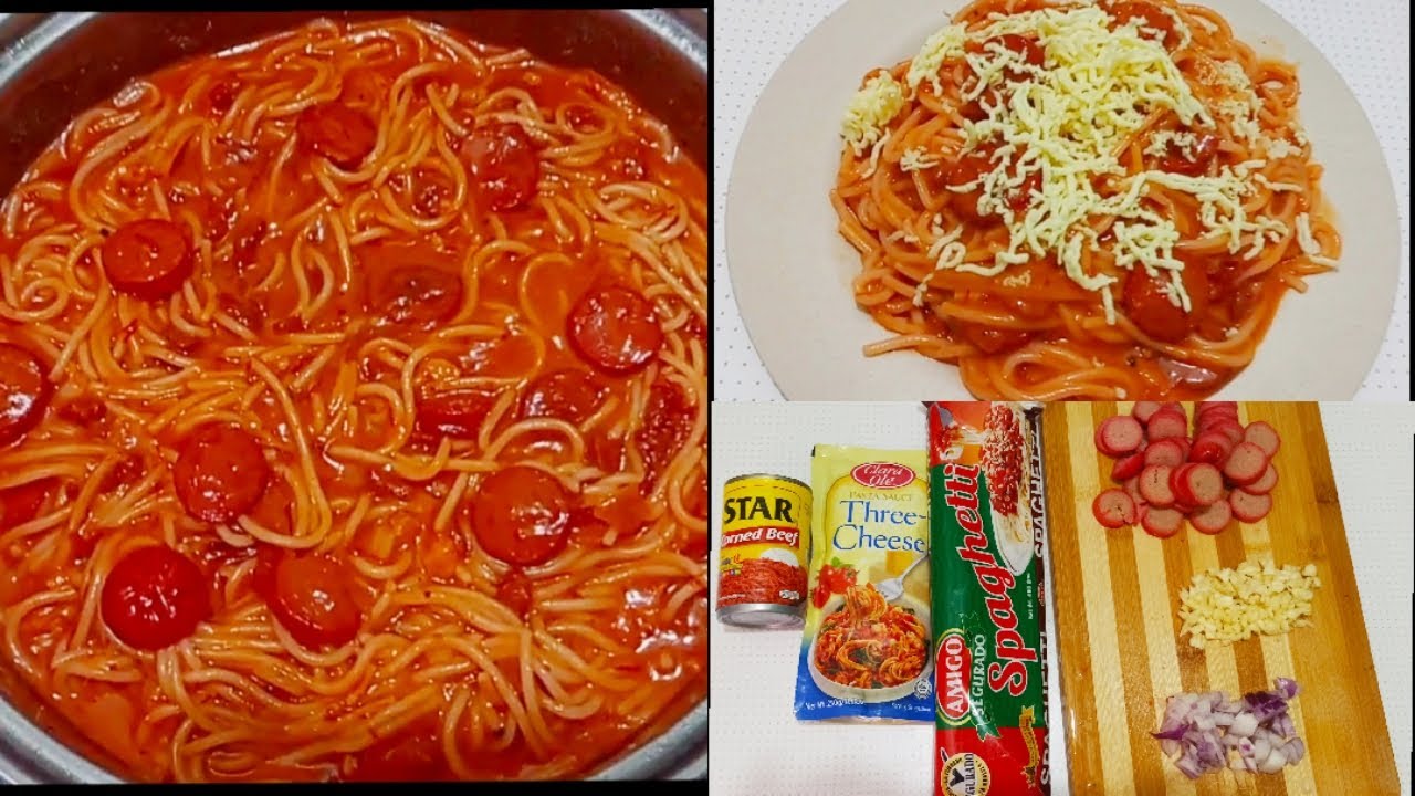 How to Cook Spaghetti | Corned Beef Spaghetti - YouTube