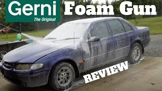 Gerni Foam Gun Review  Gerni 5000 Car Detailing Foam Gun  Bunnings  Car Detailing Pressure Washer