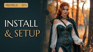 Proteus Tutorial 1: Install and Set Up (ComfyUI, Krea 2, MiniMax H3) | Local AI Video on Your GPU Update